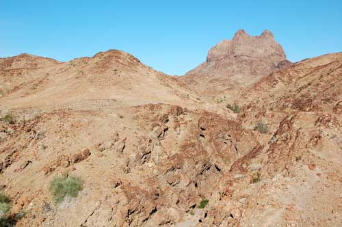 Muggins Mountains as viewed from the west