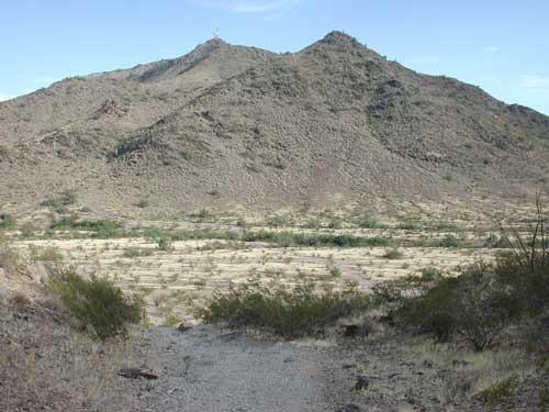 View of North Mountain from Shaw Butte